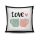Stylish Cushion Cover 43x43 cm, 50% Cotton/50% Polyester, Washable & Ironable, Concealed Zip Closure | Perfect for Home Decor & Comfort