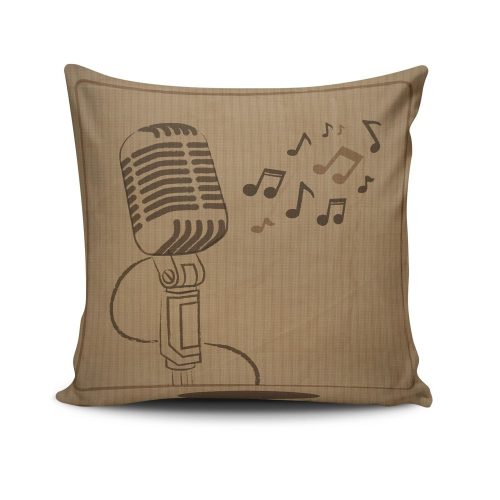 Stylish Cushion Cover 43x43 cm, 50% Cotton/50% Polyester, Washable & Ironable, Concealed Zip Closure | Perfect for Home Decor & Comfort