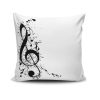 Stylish Cushion Cover 43x43 cm, 50% Cotton/50% Polyester, Washable & Ironable, Concealed Zip Closure | Perfect for Home Decor & Comfort