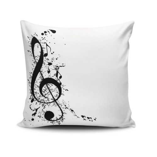 Stylish Cushion Cover 43x43 cm, 50% Cotton/50% Polyester, Washable & Ironable, Concealed Zip Closure | Perfect for Home Decor & Comfort