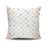 Stylish Cushion Cover 43x43 cm, 50% Cotton/50% Polyester, Washable & Ironable, Concealed Zip Closure | Perfect for Home Decor & Comfort
