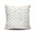 Stylish Cushion Cover 43x43 cm, 50% Cotton/50% Polyester, Washable & Ironable, Concealed Zip Closure | Perfect for Home Decor & Comfort