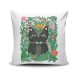 Stylish Cushion Cover 43x43 cm, 50% Cotton/50% Polyester, Washable & Ironable, Concealed Zip Closure | Perfect for Home Decor & Comfort