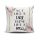 Stylish Cushion Cover 43x43 cm, 50% Cotton/50% Polyester, Washable & Ironable, Concealed Zip Closure | Perfect for Home Decor & Comfort