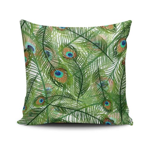 Stylish Cushion Cover 43x43 cm, 50% Cotton/50% Polyester, Washable & Ironable, Concealed Zip Closure | Perfect for Home Decor & Comfort