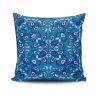 Stylish Cushion Cover 43x43 cm, 50% Cotton/50% Polyester, Washable & Ironable, Concealed Zip Closure | Perfect for Home Decor & Comfort