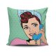 Stylish Cushion Cover 43x43 cm, 50% Cotton/50% Polyester, Washable & Ironable, Concealed Zip Closure | Perfect for Home Decor & Comfort