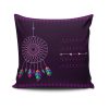 Stylish Cushion Cover 43x43 cm, 50% Cotton/50% Polyester, Washable & Ironable, Concealed Zip Closure | Perfect for Home Decor & Comfort