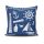 Stylish Cushion Cover 43x43 cm, 50% Cotton/50% Polyester, Washable & Ironable, Concealed Zip Closure | Perfect for Home Decor & Comfort
