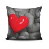 Stylish Cushion Cover 43x43 cm, 50% Cotton/50% Polyester, Washable & Ironable, Concealed Zip Closure | Perfect for Home Decor & Comfort