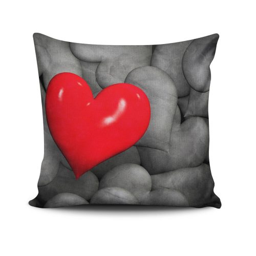 Stylish Cushion Cover 43x43 cm, 50% Cotton/50% Polyester, Washable & Ironable, Concealed Zip Closure | Perfect for Home Decor & Comfort