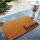 Durable Coco Doormat, 70 x 40 cm, Brown & Black | 100% Coconut Fiber | Eco-Friendly, Stylish Entryway Mat for Home & Office Use