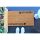 Durable Coco Doormat, 70 x 40 cm, Brown & Black | 100% Coconut Fiber | Eco-Friendly, Stylish Entryway Mat for Home & Office Use