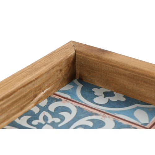 Elegant Wooden Tray, 30 x 40 cm | 100% MDF Painting (2.7mm) & 100% Pine Wood Frame (17x35mm) | Perfect for Serving & Home Décor