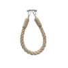 Modern Mustard Toilet Paper Holder, 100% Metal & Rope, Wall-Mounted, 14 x 22 x 3 cm | Rustic & Humorous Design, Perfect for Any Bathroom