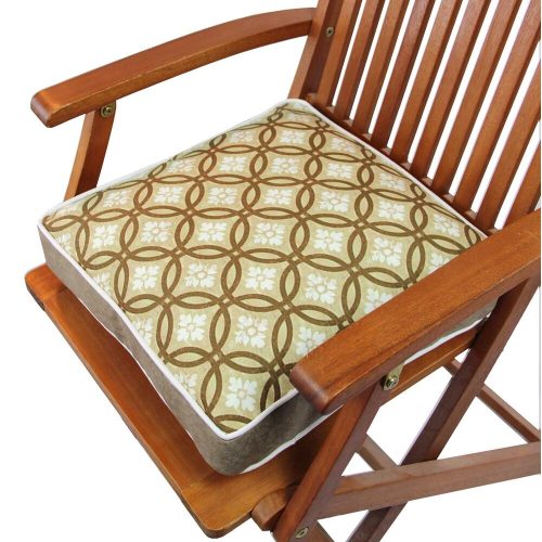 Soft & Stylish Cushion (42 x 42 cm), 50% Cotton/50% Polyester, Washable & Ironable, Concealed Zip, Silicone Filling | Perfect for Home Decor & Comfort