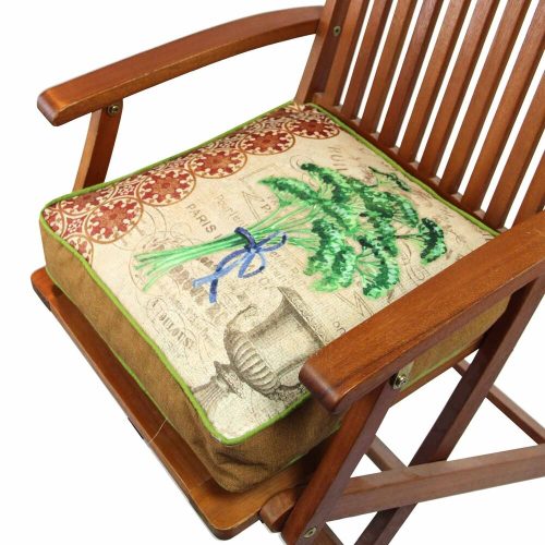 Soft & Stylish Cushion (42 x 42 cm), 50% Cotton/50% Polyester, Washable & Ironable, Concealed Zip, Silicone Filling | Perfect for Home Decor & Comfort