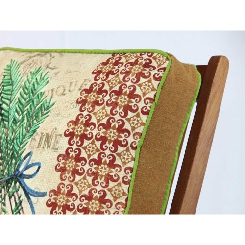 Soft & Stylish Cushion (42 x 42 cm), 50% Cotton/50% Polyester, Washable & Ironable, Concealed Zip, Silicone Filling | Perfect for Home Decor & Comfort