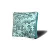 Soft & Stylish Cushion (42 x 42 cm), 50% Cotton/50% Polyester, Washable & Ironable, Concealed Zip, Silicone Filling | Perfect for Home Decor & Comfort