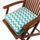 Soft & Stylish Cushion (42 x 42 cm), 50% Cotton/50% Polyester, Washable & Ironable, Concealed Zip, Silicone Filling | Perfect for Home Decor & Comfort