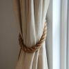 Modern Walnut Pipe Hook, 60 cm x 2 cm x 2 cm | 100% Rope, Wall-Mountable | Rustic & Humorous Design for Stylish Home Décor