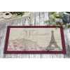 Durable PVC Doormat, 45 x 70 cm | 50% Nonwoven Felt & 50% PVC | Ideal for Indoor/Outdoor Use, Stylish & Functional Entryway Solution