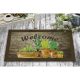 Durable PVC Doormat, 45 x 70 cm | 50% Nonwoven Felt & 50% PVC | Ideal for Indoor/Outdoor Use, Stylish & Functional Entryway Solution