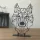 Stylish Black Decorative Object, 20 x 30 cm | 100% Metal (2 mm Thickness) | Wall-Mountable Design for Modern Home Decor & Art Display