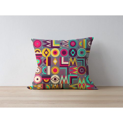 Stylish Cushion Cover, 43 x 43 cm, 50% Polyester & 50% Cotton | Digital Print, Machine Washable at 30°C | Perfect for Home Decor & Comfort