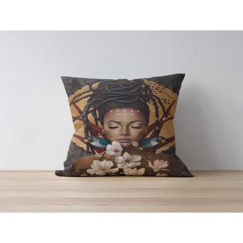 Stylish Cushion Cover, 43 x 43 cm, 50% Polyester & 50% Cotton | Digital Print, Machine Washable at 30°C | Perfect for Home Decor & Comfort