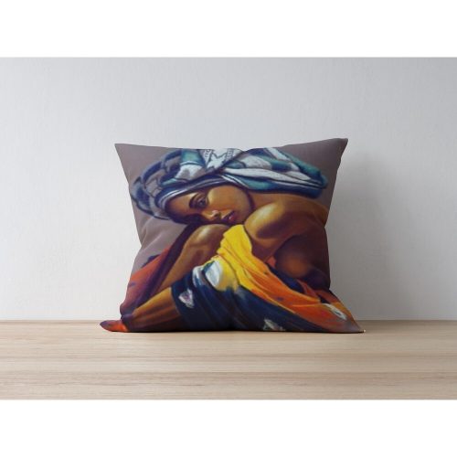 Stylish Cushion Cover, 43 x 43 cm, 50% Polyester & 50% Cotton | Digital Print, Machine Washable at 30°C | Perfect for Home Decor & Comfort