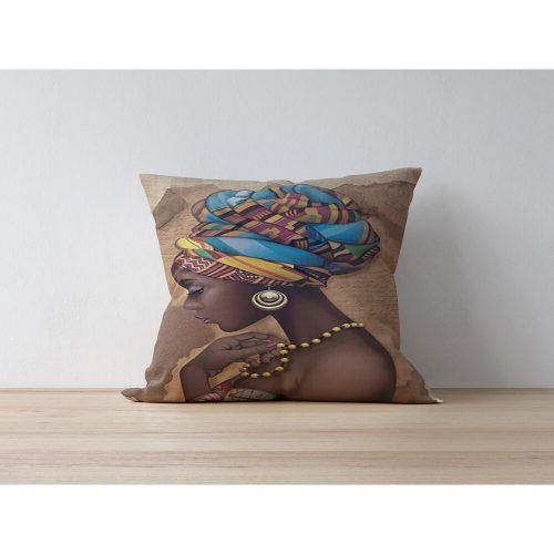 Stylish Cushion Cover, 43 x 43 cm, 50% Polyester & 50% Cotton | Digital Print, Machine Washable at 30°C | Perfect for Home Decor & Comfort