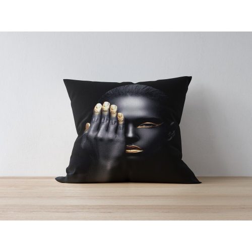 Stylish Cushion Cover, 43 x 43 cm, 50% Polyester & 50% Cotton | Digital Print, Machine Washable at 30°C | Perfect for Home Decor & Comfort