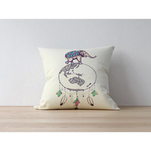 Stylish Cushion Cover, 43 x 43 cm, 50% Polyester & 50% Cotton | Digital Print, Machine Washable at 30°C | Perfect for Home Decor & Comfort