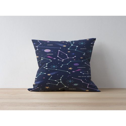 Stylish Cushion Cover, 43 x 43 cm, 50% Polyester & 50% Cotton | Digital Print, Machine Washable at 30°C | Perfect for Home Decor & Comfort