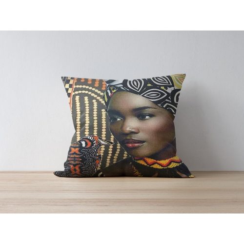Stylish Cushion Cover, 43 x 43 cm, 50% Polyester & 50% Cotton | Digital Print, Machine Washable at 30°C | Perfect for Home Decor & Comfort
