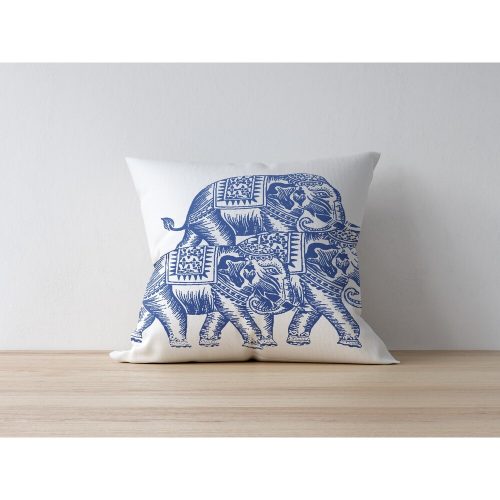 Stylish Cushion Cover, 43 x 43 cm, 50% Polyester & 50% Cotton | Digital Print, Machine Washable at 30°C | Perfect for Home Decor & Comfort