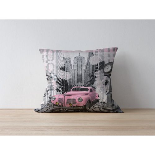 Stylish Cushion Cover, 43 x 43 cm, 50% Polyester & 50% Cotton | Digital Print, Machine Washable at 30°C | Perfect for Home Decor & Comfort