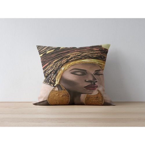 Stylish Cushion Cover, 43 x 43 cm, 50% Polyester & 50% Cotton | Digital Print, Machine Washable at 30°C | Perfect for Home Decor & Comfort