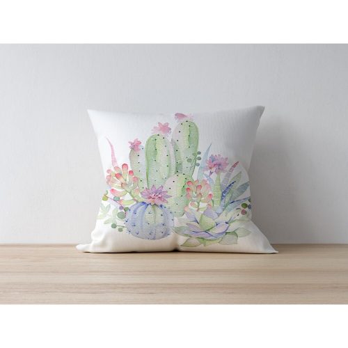 Stylish Cushion Cover, 43 x 43 cm, 50% Polyester & 50% Cotton | Digital Print, Machine Washable at 30°C | Perfect for Home Decor & Comfort