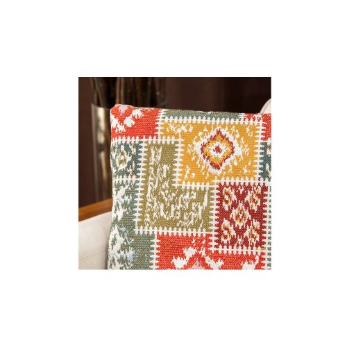 Yellow Polycotton Cushion, 15 x 45 x 15 cm | Machine Washable at 30°C, Removable Cover, Soft Fiber Filling | Perfect for Home Decor & Comfort