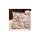 Soft Cream Cushion (15 x 45 x 15 cm), 100% Polycotton, Machine Washable at 30°C, Fiber Filling, Removable Cover | Perfect for Home Decor & Comfort