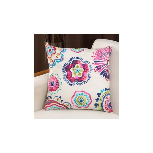 Soft Pink Cushion (15 x 45 x 15 cm), 100% Polycotton, Machine Washable at 30°C, Removable Cover, Fiber Filling | Perfect for Home Decor & Comfort