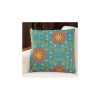 Blue Polycotton Cushion, 15 x 45 x 15 cm | 100% Machine Washable at 30°C | Fiber Filling & Removable Cover | Perfect for Home Decor & Comfort