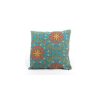 Blue Polycotton Cushion, 15 x 45 x 15 cm | 100% Machine Washable at 30°C | Fiber Filling & Removable Cover | Perfect for Home Decor & Comfort