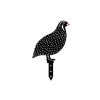 Decorative Garden Metal Accessory Set (5 Pieces), Black, Various Sizes | 100% Metal, Thickness: 1.2 mm | Stylish & Durable Garden Décor for Any Outdoor Space
