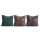 Soft & Stylish Cushion Set (3 Pieces), 43 x 43 cm | 50% Cotton/50% Polyester, Silicone Filling | Machine Washable at 30°C, Ironable, Digital Print