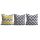 Soft & Stylish Cushion Set (3 Pieces), 43 x 43 cm | 50% Cotton/50% Polyester, Silicone Filling | Machine Washable at 30°C, Ironable, Digital Print