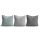 Stylish Cushion Cover Set (3 Pieces), 43 x 43 cm | 50% Cotton & 50% Polyester, Machine Washable at 30°C, Ironable, Digital Print | Perfect for Home Decor