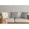 Stylish Cushion Cover Set (3 Pieces), 43 x 43 cm | 50% Cotton & 50% Polyester, Machine Washable at 30°C, Ironable, Digital Print | Perfect for Home Decor